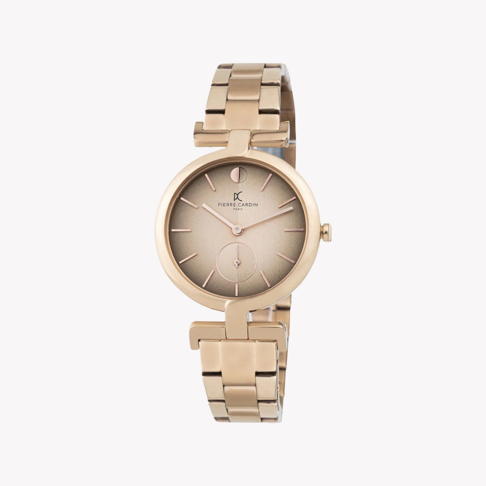 Pierre Cardin Women's Rose Gold Watch, Brown Dial | Cmd.3526 by i-watch