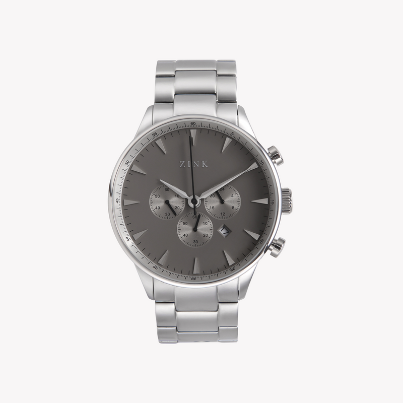 Zink Men's Stainless Steel Silver Watch | Zk127g2ss-36 by i-watch