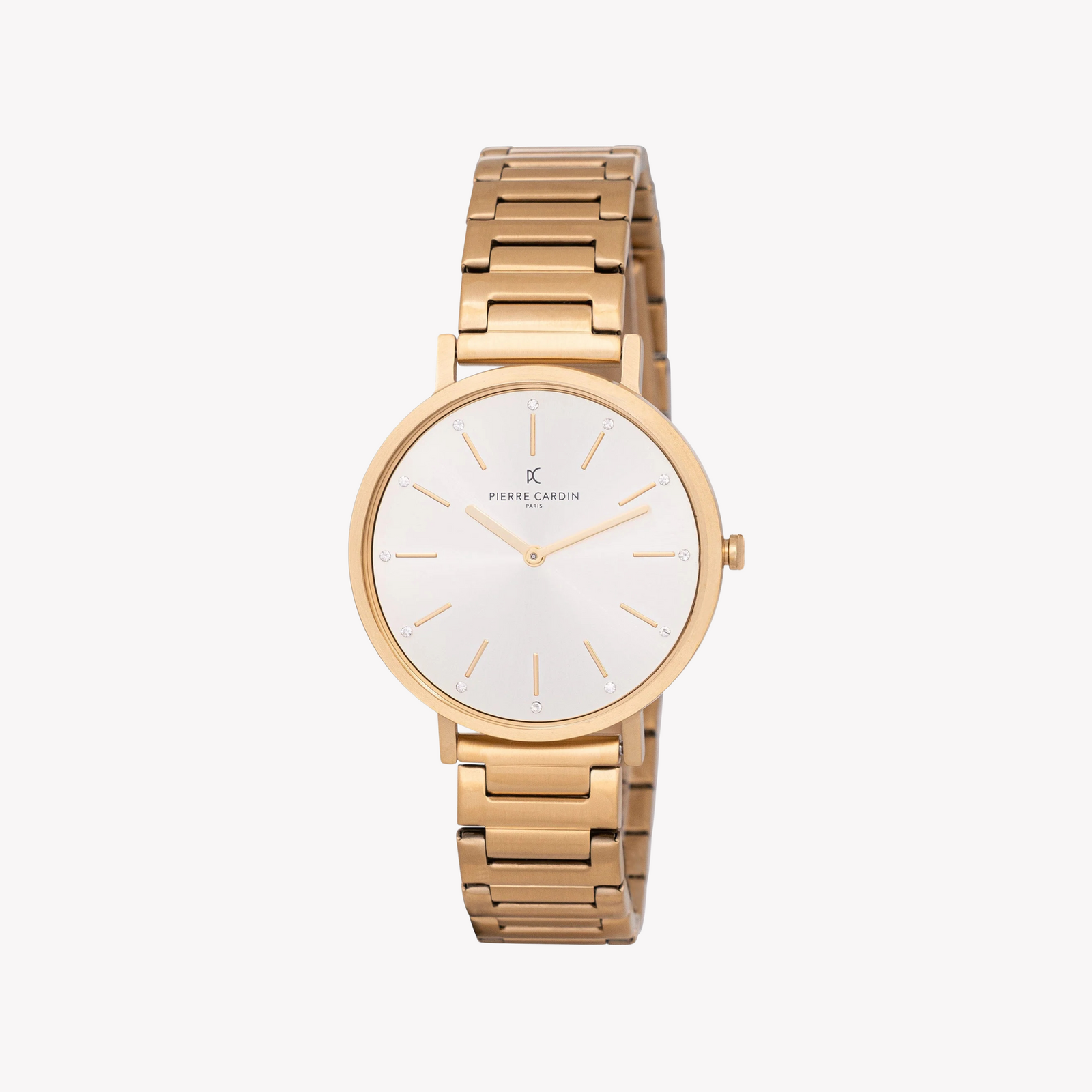Pierre Cardin Women's Gold Metal Watch, Champagne Dial | Cbv.1111 by i-watch