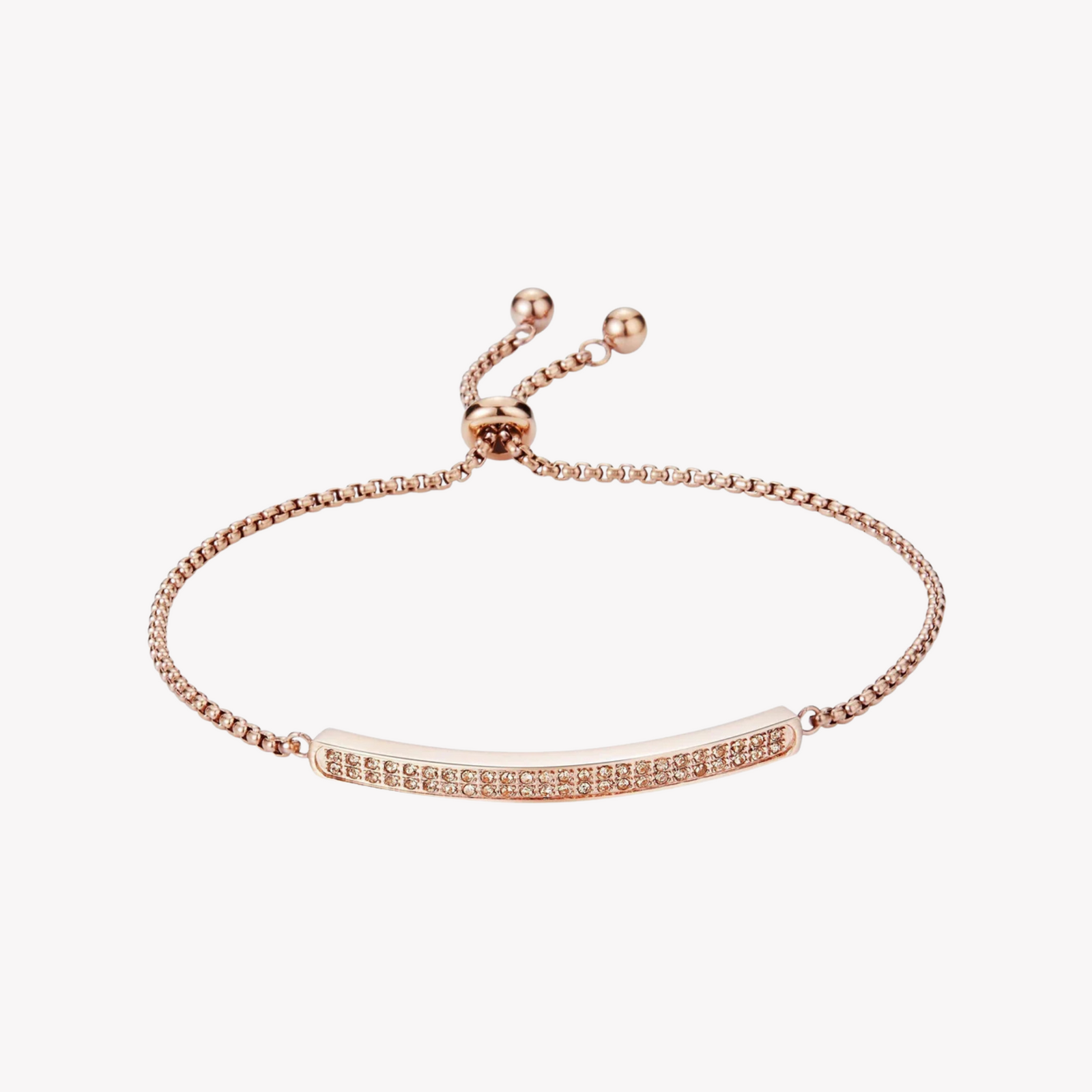 Zink Women's Rose Gold Stainless Steel Bracelet | Zfbr004rgs