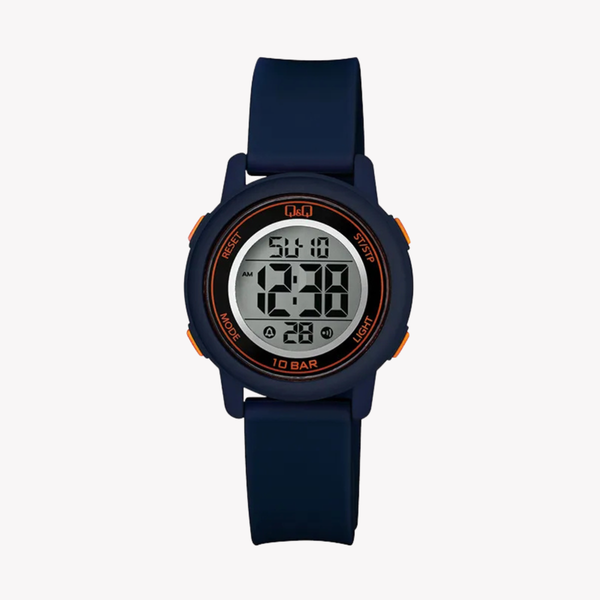Q&Q Women's Navy Women's Watch, Grey Digital Dial | M208J009Y