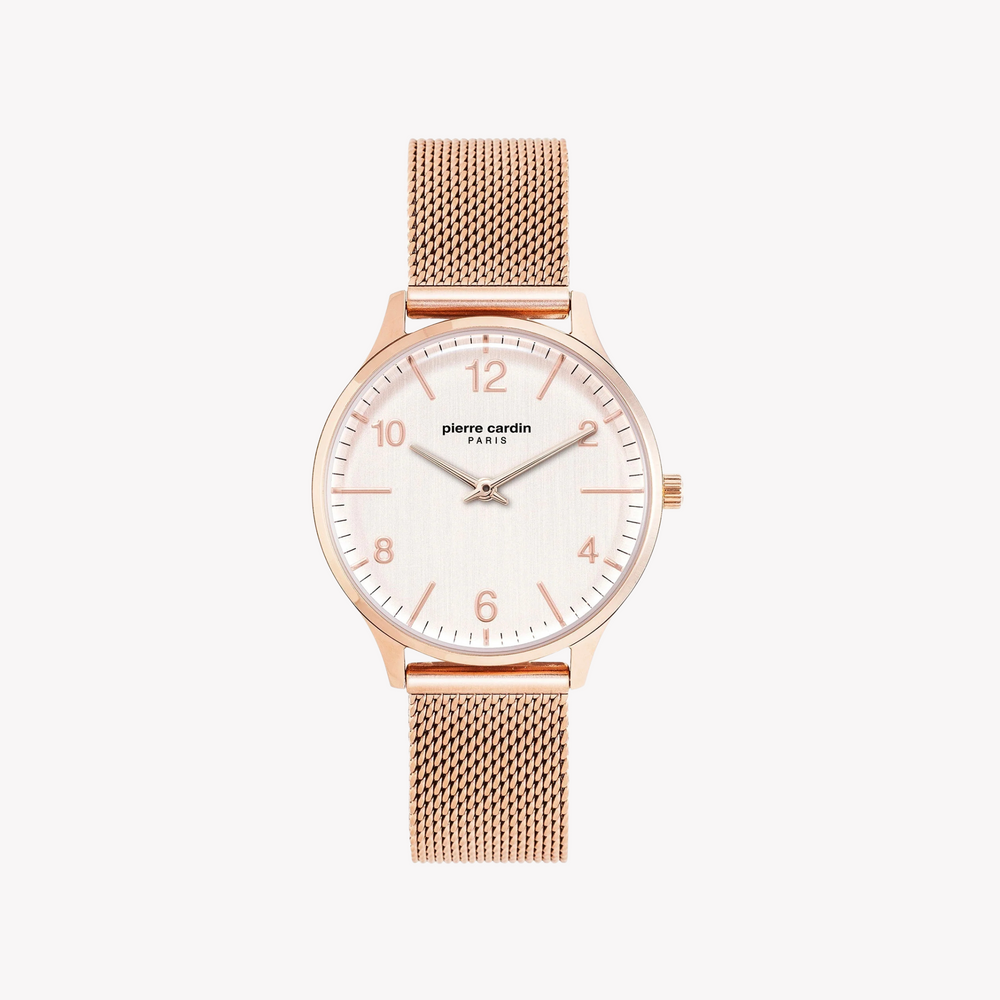Pierre Cardin Women's Rose Gold Watch, Round Dial | Pc902722f108 by i-watch