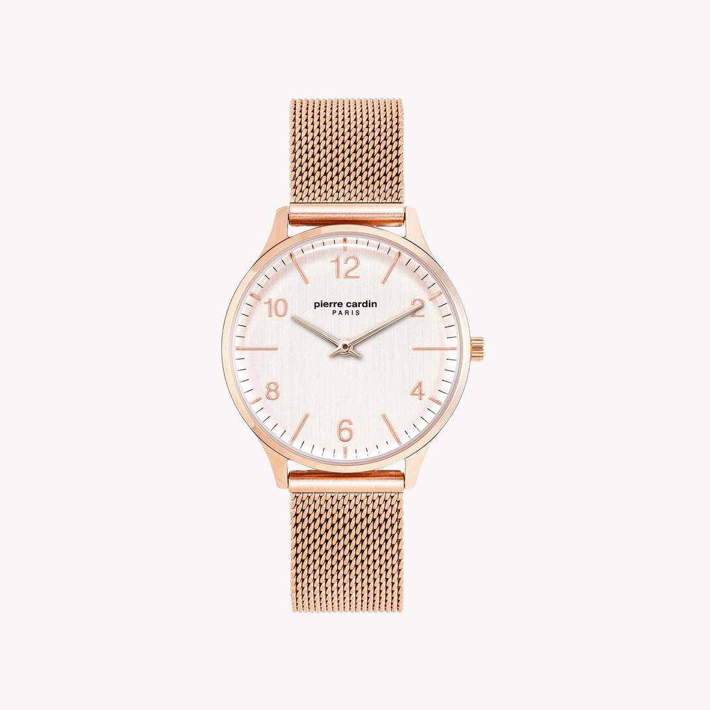 Pierre Cardin Women's Rose Gold Watch, Round Dial | Pc902722f108