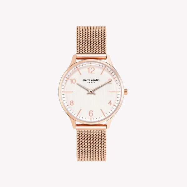 Pierre Cardin Women's Rose Gold Watch, Round Dial | Pc902722f108 by i-watch