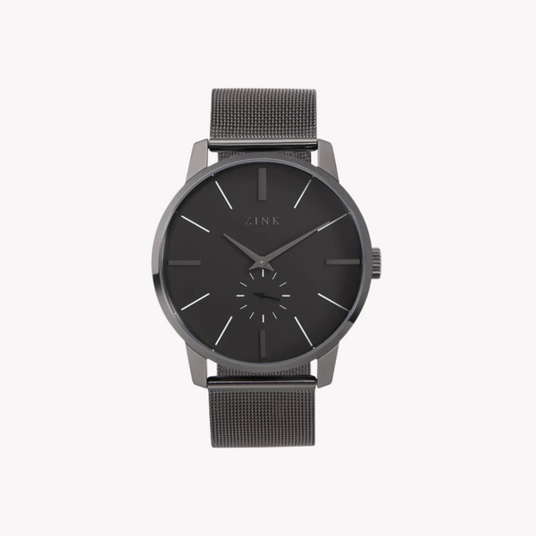 Zink Men's Black Stainless Steel Watch | Zk126g5ms-97