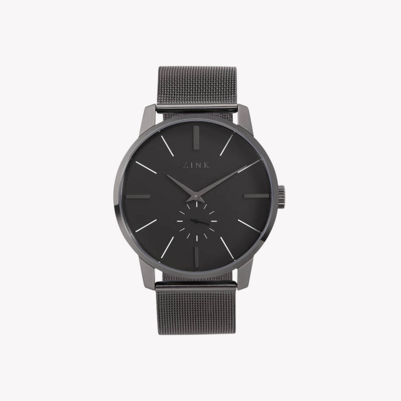 Zink Men's Black Stainless Steel Watch | Zk126g5ms-97 by i-watch