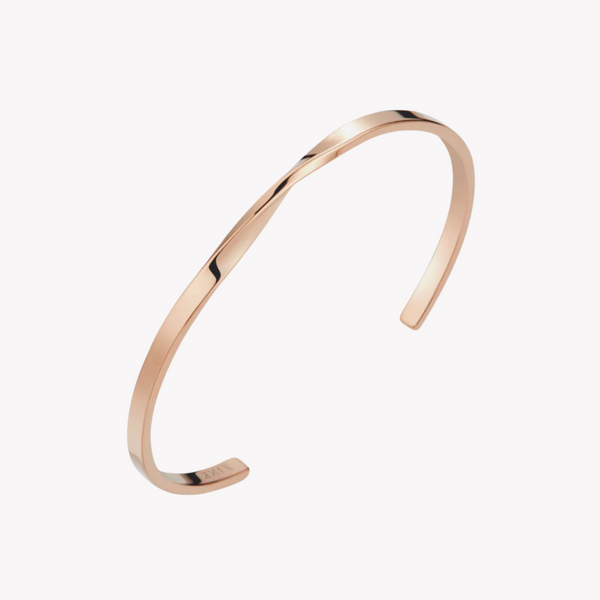 Zink Women's Rose Gold Stainless Steel Bracelet | Zfbg007rg