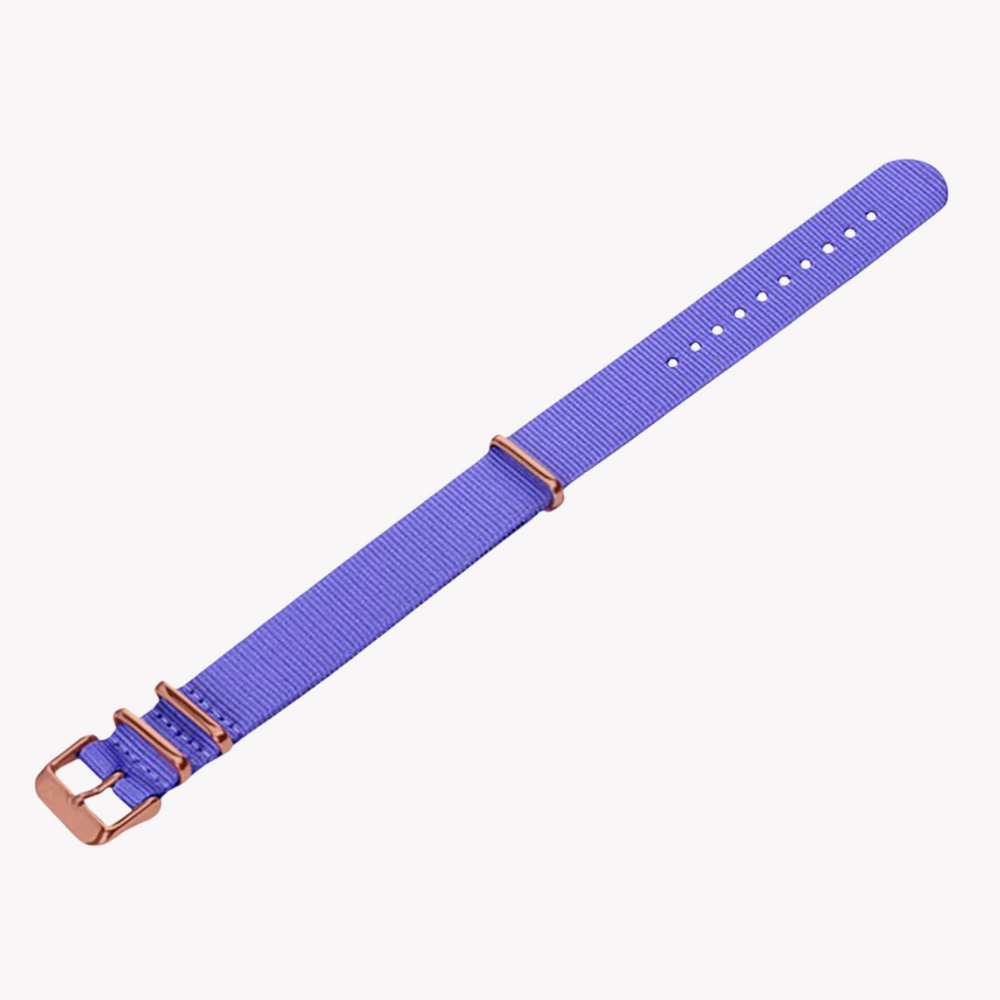 Zink Women's Nylon Watch Band - Violet | Znb002prg by i-watch