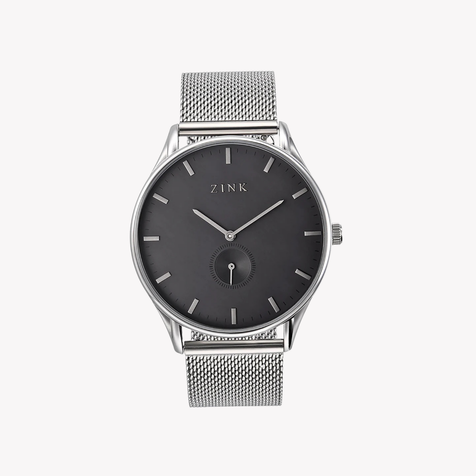 Zink Men's Stainless Steel Watch - Silver & Black | Zk130g5ms-36 by i-watch