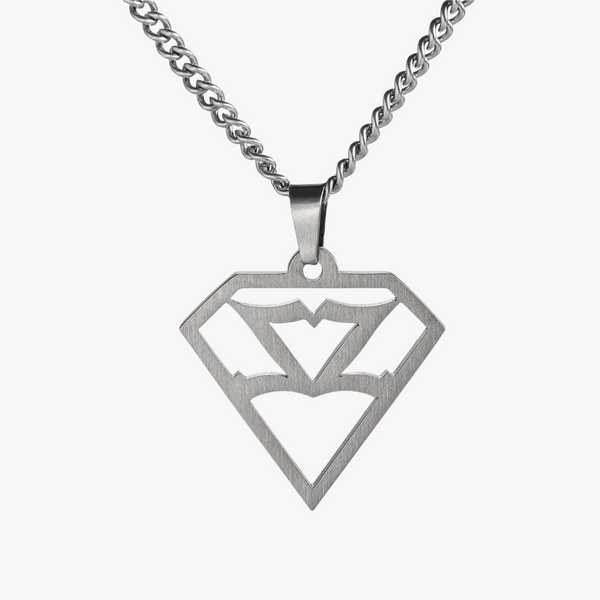 Zink Men's Stainless Steel Necklace - Silver | Zjpd020sm-Ss