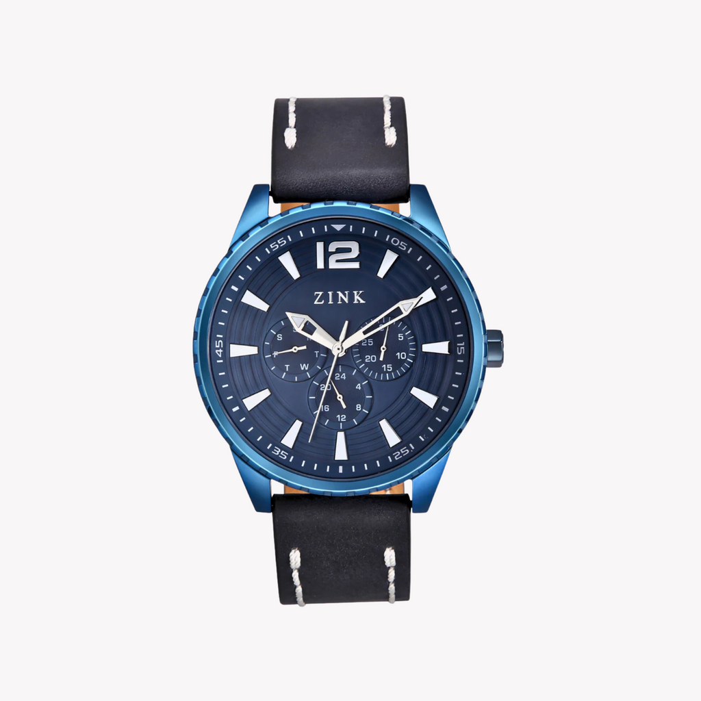 Zink Men's Blue Stainless Steel Watch | Zk131g2ls-414