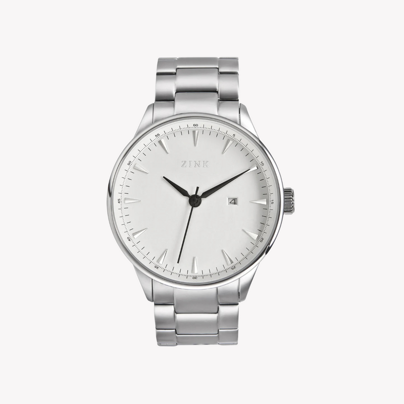 Zink Men's Stainless Steel Silver Watch | Zk127g1ss-16 by i-watch