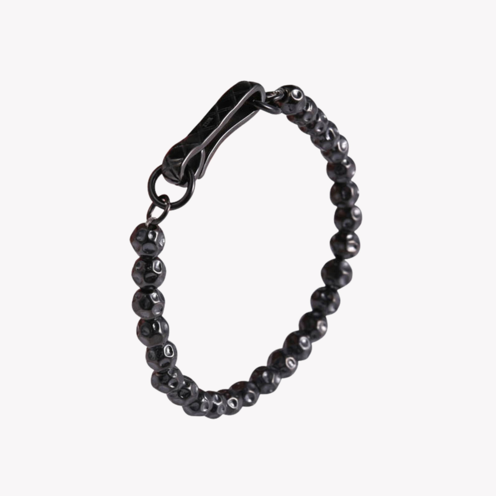 Zink Men's Black Stainless Steel Bracelet | Zjbc0398