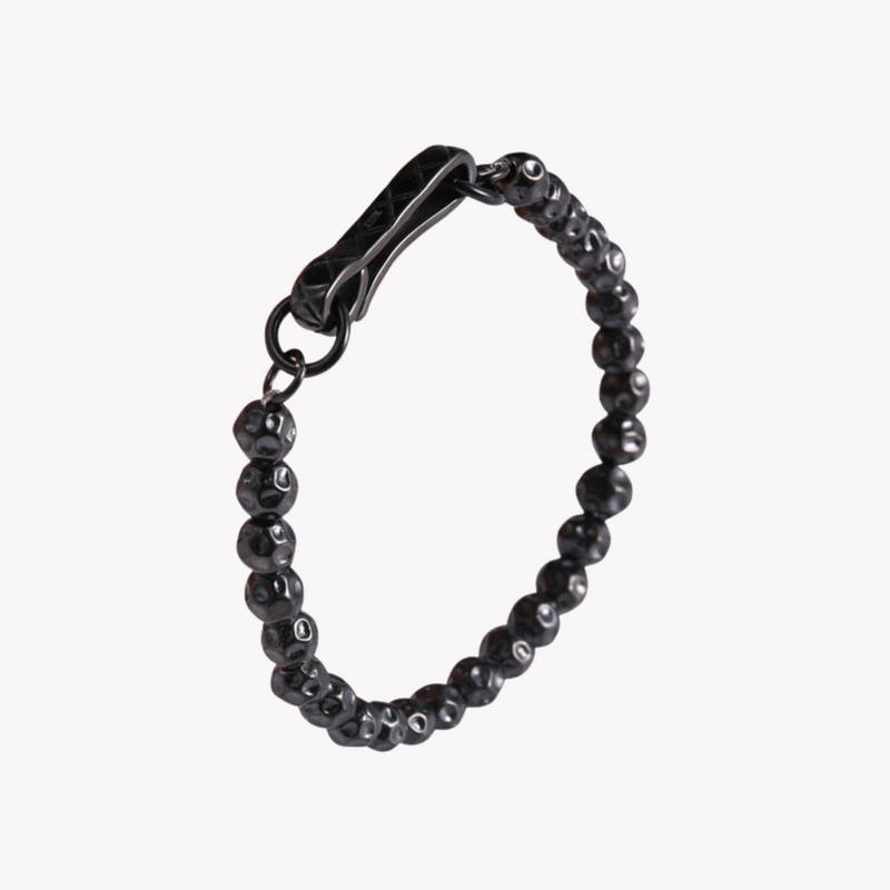 Zink Men's Black Stainless Steel Bracelet | Zjbc0398
