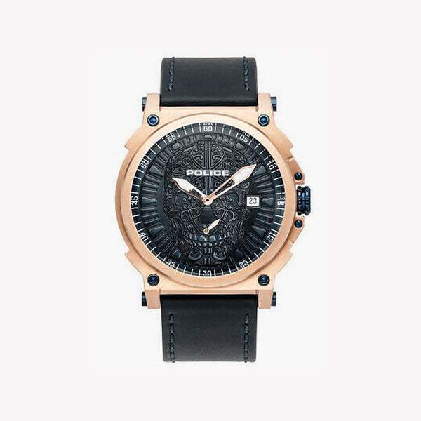 Police Men's Rose Gold Watch, Black Dial | Pl-15728jsr_03 by i-watch