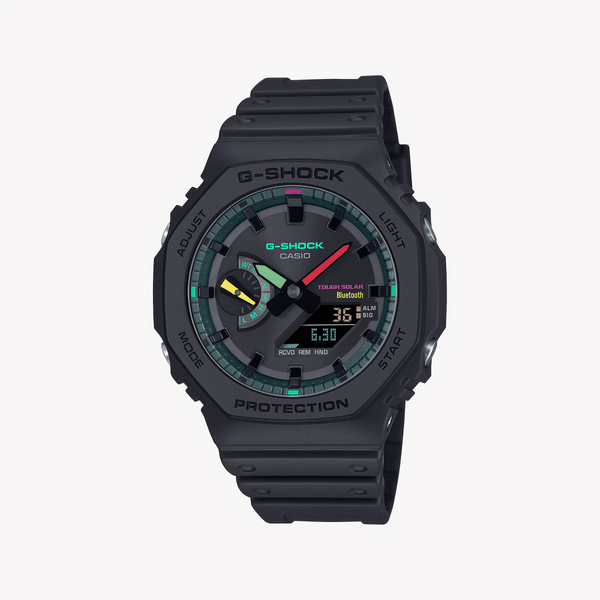 G-Shock Men's Matte Black Resin Watch, Digital Display | Ga-B2100mf-1adr by i-watch