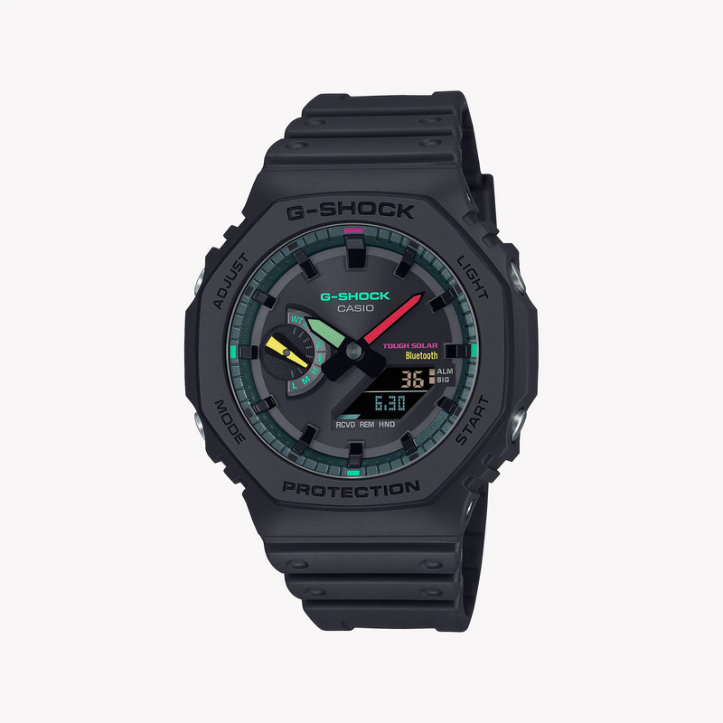 G-Shock Men's Matte Black Resin Watch, Digital Display | Ga-B2100mf-1adr by i-watch
