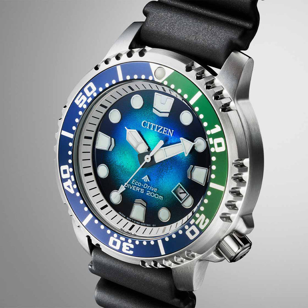 CITIZEN BN0166-01L DYNAMIC DIVER - VIBRANT MULTI-COLORED TIMEPIECE FOR THE ADVENTUROUS MAN-i-Watch-6