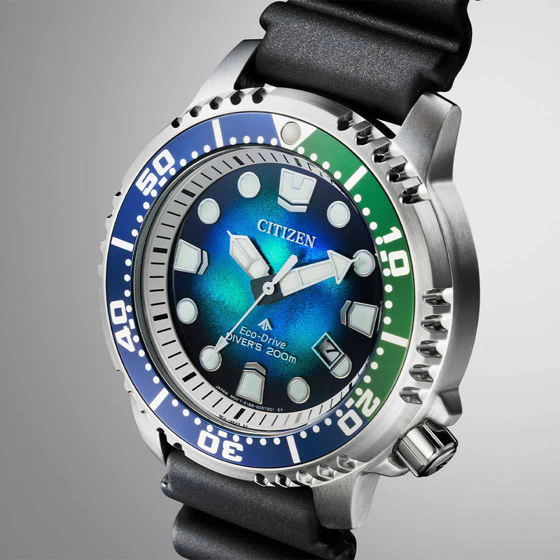 Citizen Bn0166-01l Dynamic Diver - Vibrant Multi-Colored Timepiece For The Adventurous Man by i-watch