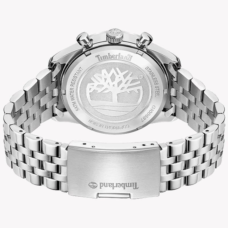 Timberland Men's Silver Stainless Steel, Green Dial | Tdwgi0068703 by i-watch