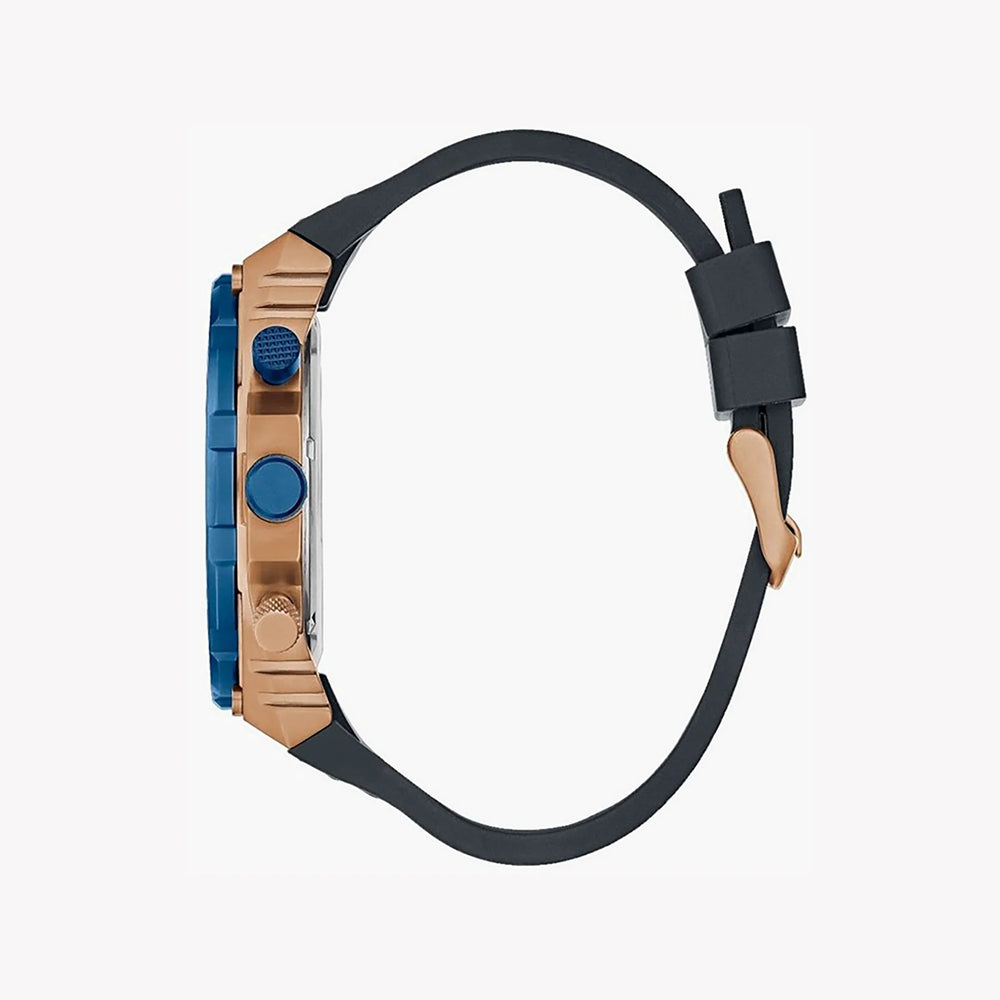 GUESS GW0326G1 ROSE GOLD & BLUE DYNAMIC TIMEPIECE - STYLISH MEN'S WATCH FOR EVERY OCCASION-i-Watch-2