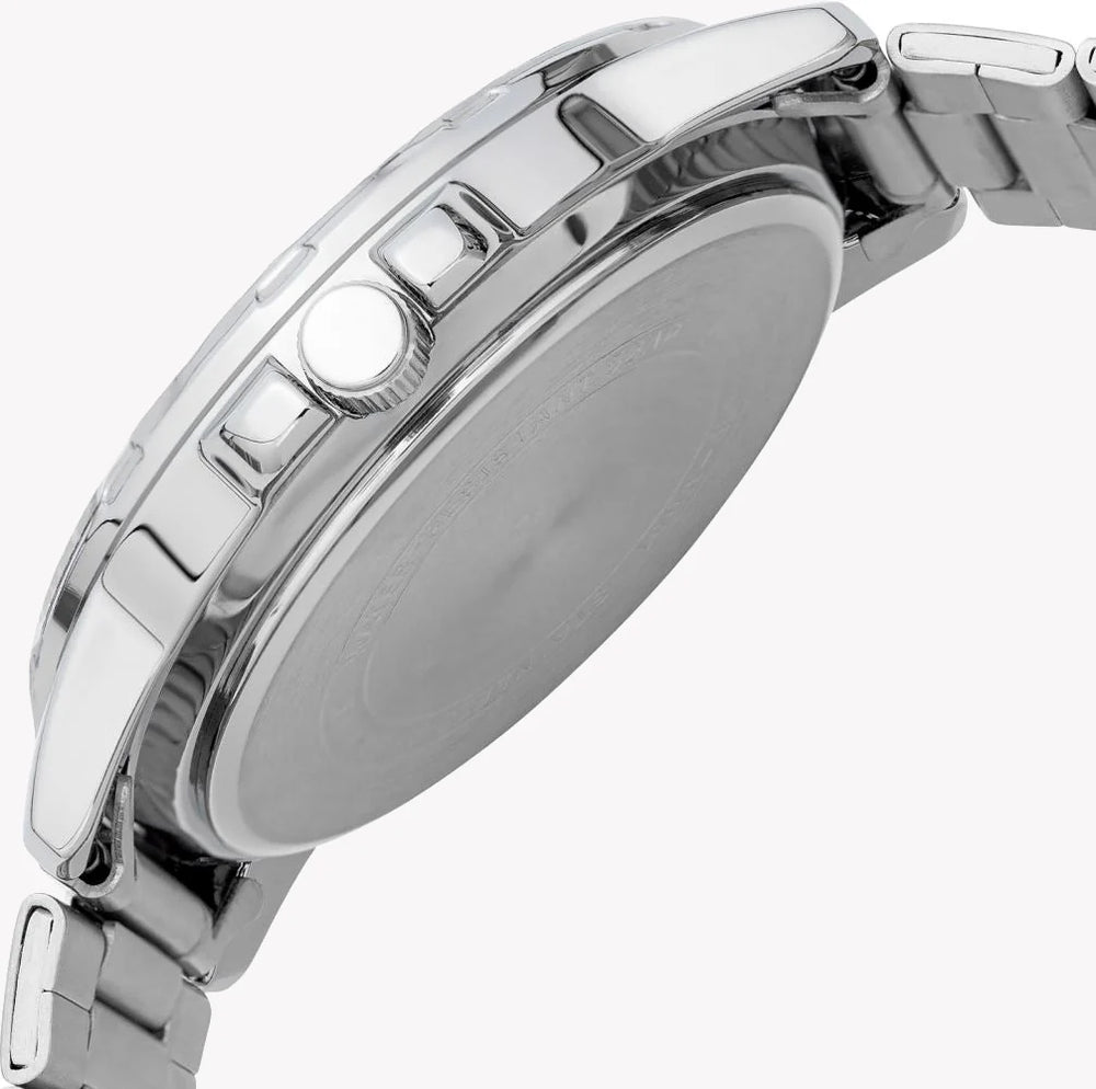 Timeless Elegance Men's Silver Watch, Green Dial | Mtp-Vd01d-3bvudf by i-watch