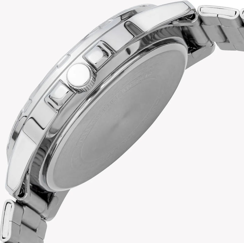 Timeless Elegance Men's Silver Watch, Green Dial | Mtp-Vd01d-3bvudf by i-watch