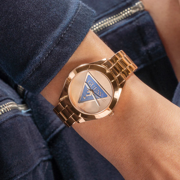 Guess Women's Rose Gold Stainless Steel Watch | Gw0675l3 by i-watch