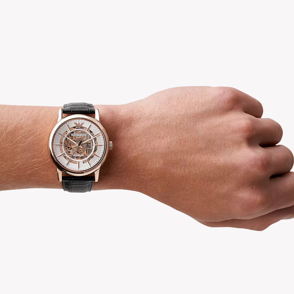 EMPORIO ARMANI AR60007 - RADIANT GOLD & MULTICOLOR DIAL - SOPHISTICATED WOMEN'S TIMEPIECE-i-Watch-4