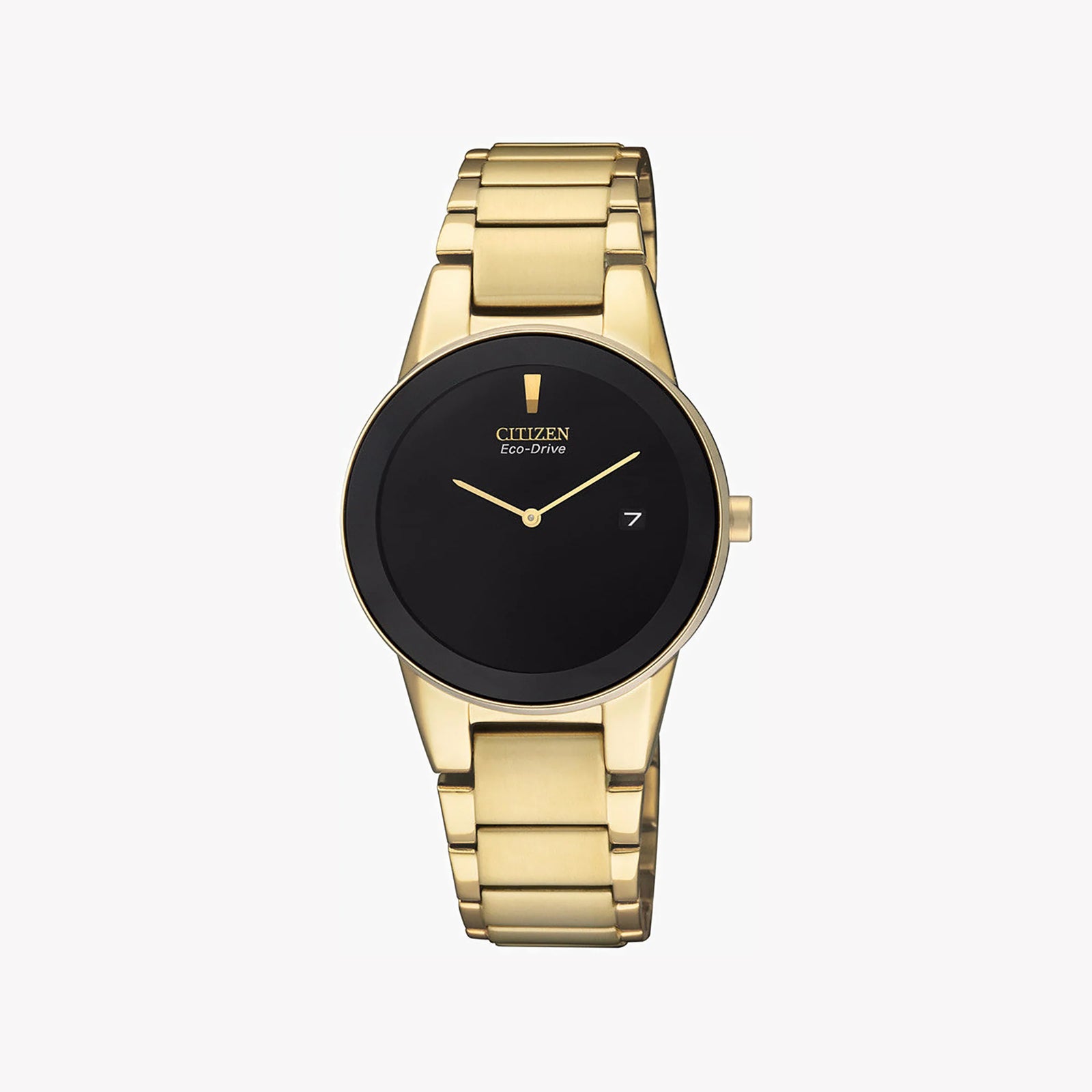 Citizen Women's Gold Stainless Steel, Black Dial | Ga1052-55e by i-watch