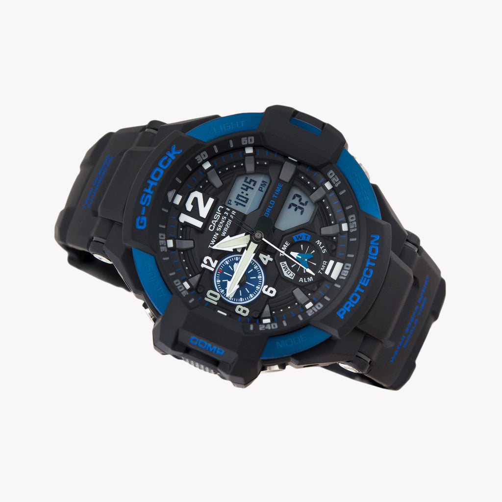 CASIO G-SHOCK GA1100-2B ADVENTURE SERIES - MEN'S RUGGED TIMEPIECE WITH COMPASS & THERMOMETER-i-Watch-4