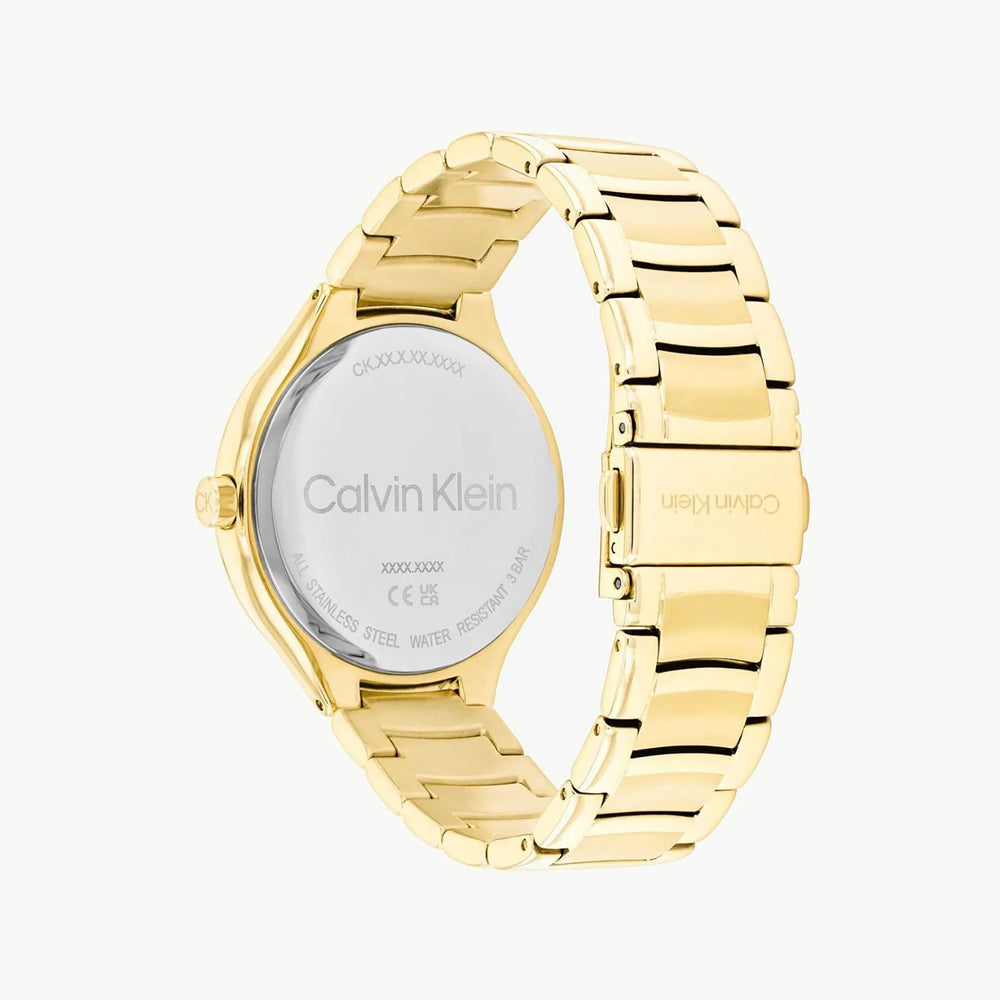 Ck Calvin Klein Men's Gold Watch, Stainless Steel | K3m211c6 by i-watch