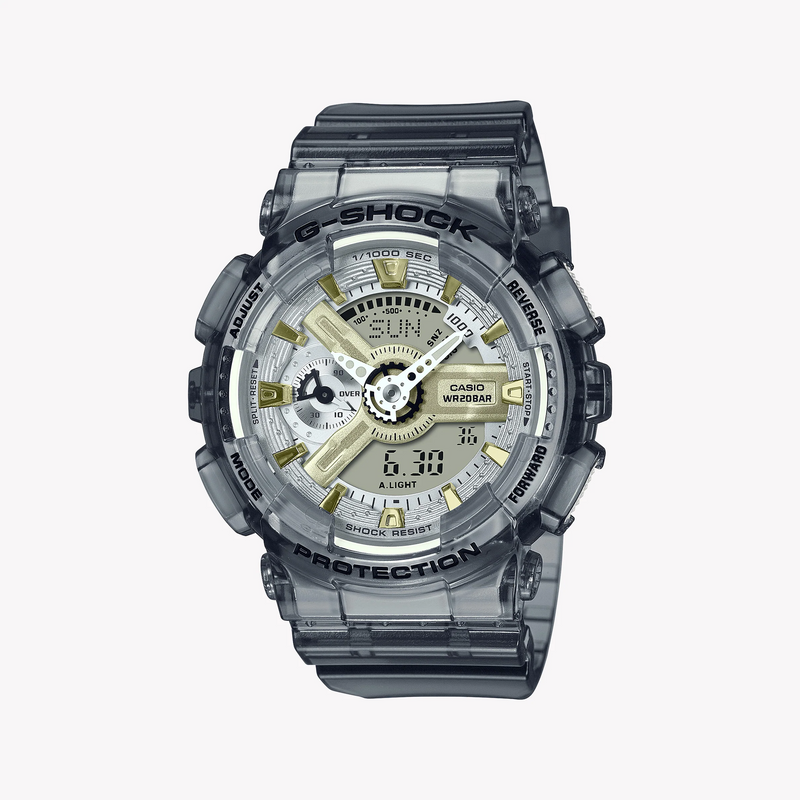 G-Shock Men's Gray Resin Watch, Digital Display | Gma-S110gs-8adr by i-watch