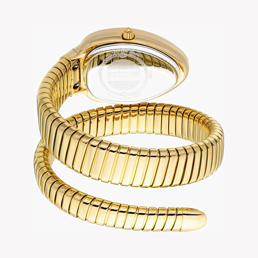 JUST CAVALLI Women's Watch with Gold Stainless Steel Case and Gold Stainless Steel Band-i-Watch-3
