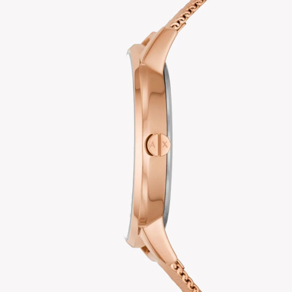 Armani Exchange Women's Rose Gold Watch, Stainless Steel | Ax5584