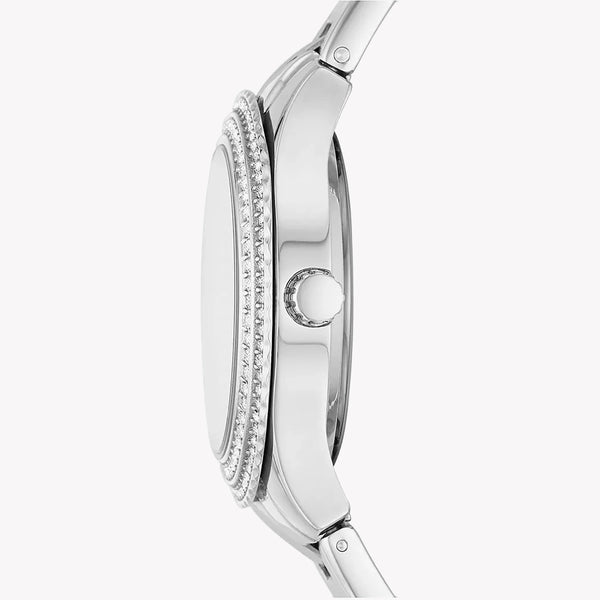 Fossil Women's Silver Stainless Steel Watch, White Dial | Es5137 by i-watch
