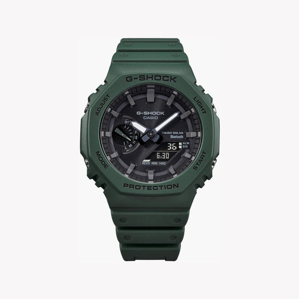 Casio G-Shock Ga-B2100-3adr Oak Dynamic - Sporty Green Men's Watch With Bluetooth & 200m Water Resistance by i-watch