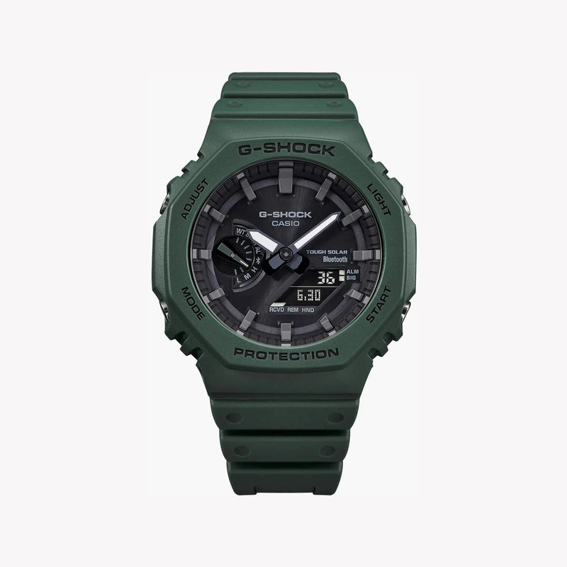 Casio G-Shock Ga-B2100-3adr Oak Dynamic - Sporty Green Men's Watch With Bluetooth & 200m Water Resistance by i-watch