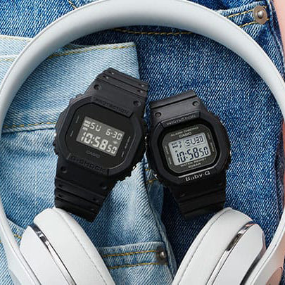 Casio G-Shock Men's Black Resin Watch, Black Dial | Dw-5600bb-1er by i-watch