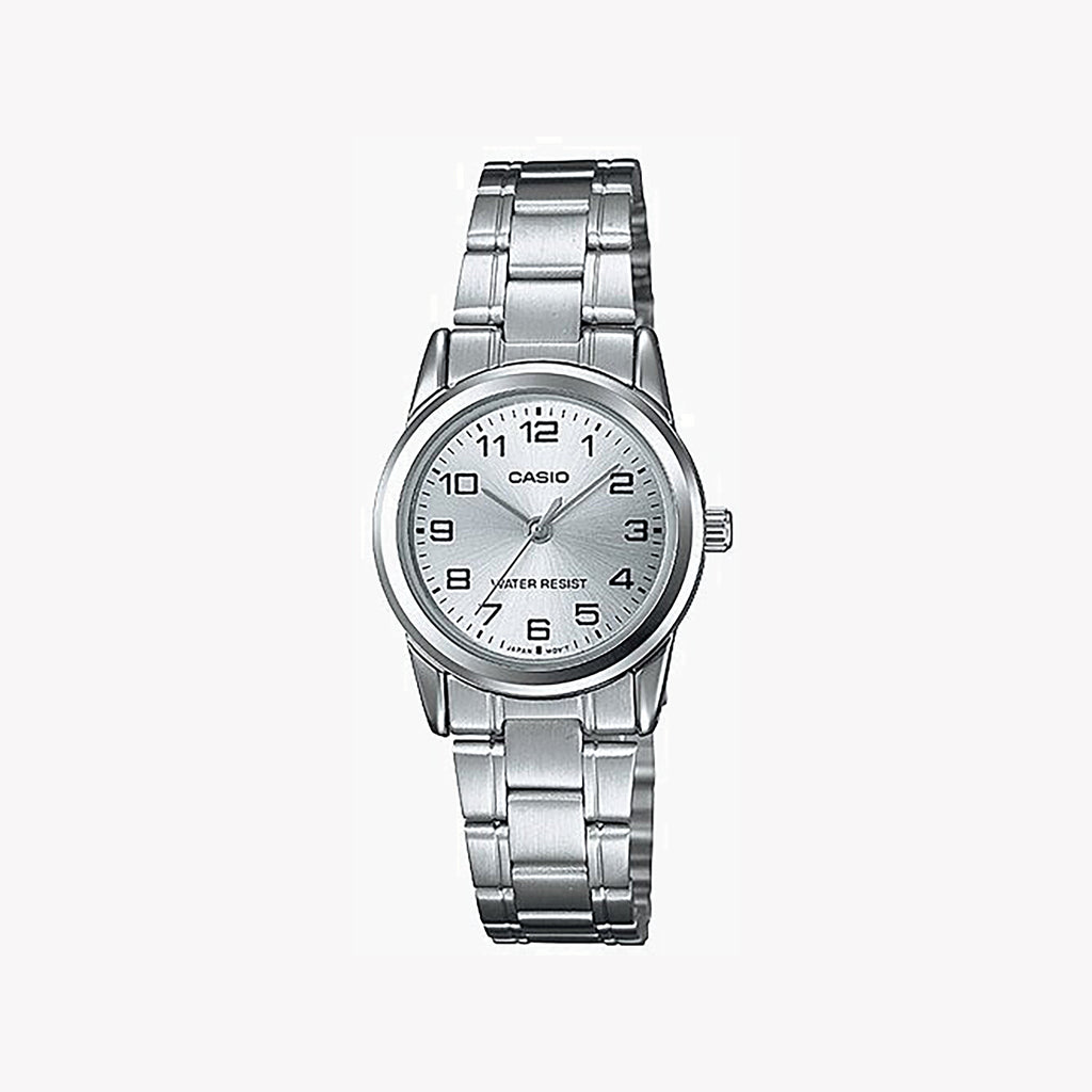 CASIO Women's Watch with Silver Stainless Steel Case and Silver Stainless Steel Band-i-Watch-3