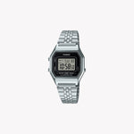 CASIO LA-680WEA-1EF - ELEGANTLY TIMELESS UNISEX WATCH WITH SLEEK SILVER DESIGN & DIGITAL PRECISION