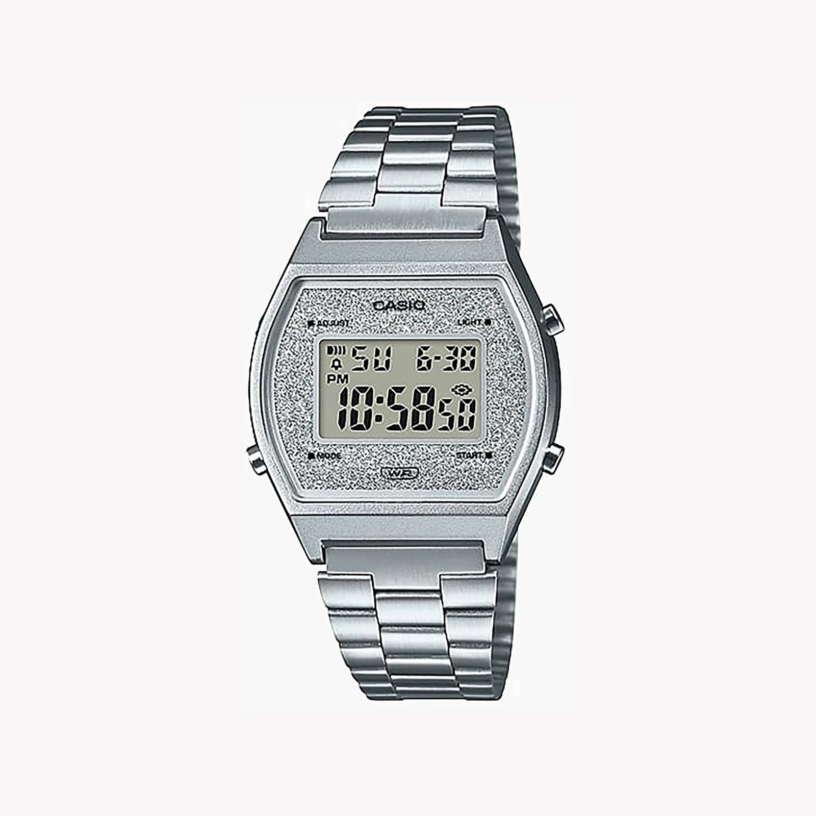 Casio Men's Silver Resin Watch, Stainless Steel Bracelet | B-640wdg-7df by i-watch
