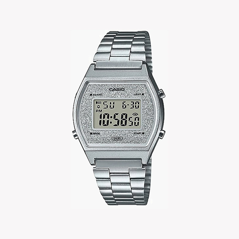 Casio Men's Silver Resin Watch, Stainless Steel Bracelet | B-640wdg-7df by i-watch