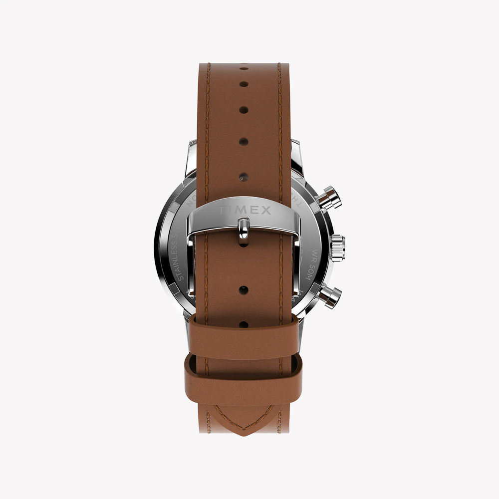 Timex Marlin Quartz Chrono - Modern Classic Men's Timepiece With Chronograph And Leather Strap by i-watch