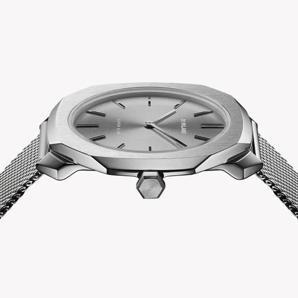 D1 MILANO Men's Silver Watch, Stainless Steel Band | SSML01 by i-watch