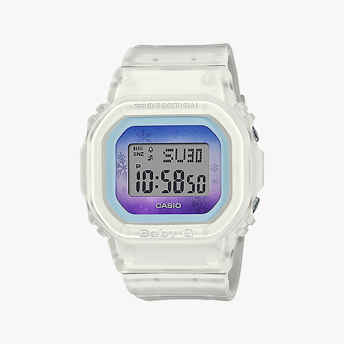 Baby-G Bgd-560wl-7dr - Chic & Adventurous White Resin Women's Watch by i-watch