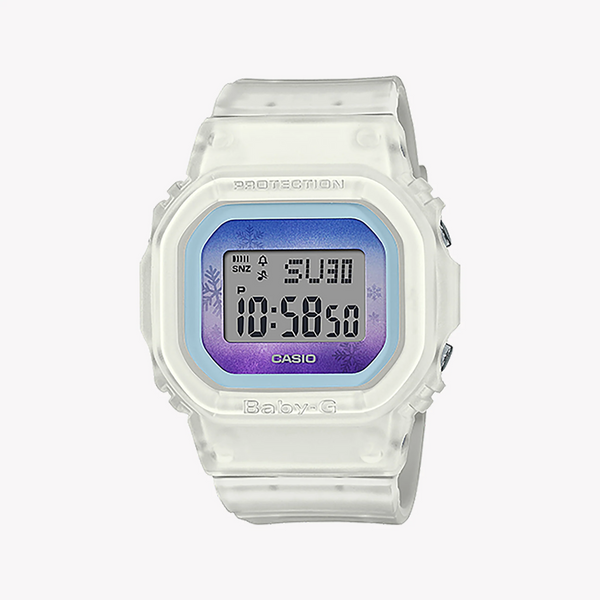 Baby-G Bgd-560wl-7dr - Chic & Adventurous White Resin Women's Watch by i-watch