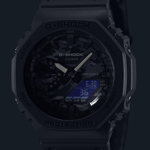 Casio G-Shock Ga-2100ca-8adr Oak - Bold Adventurer Men's Watch With Vibrant Green Resin BAnd and Digital Display by i-watch