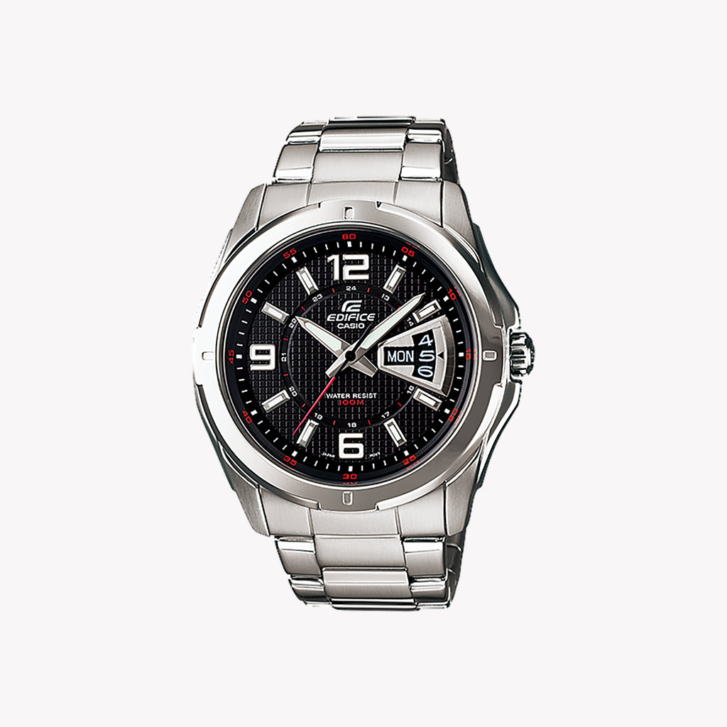 EDIFICE EF-129D-1AVEF - TIMELESS ELEGANCE IN STAINLESS STEEL FOR THE MODERN MAN