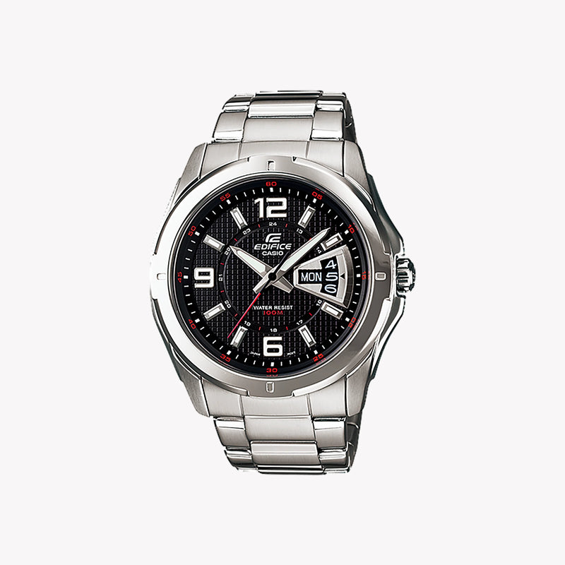 EDIFICE EF-129D-1AVEF - TIMELESS ELEGANCE IN STAINLESS STEEL FOR THE MODERN MAN